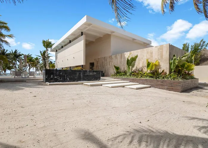 Family House W Private Pool Rooftop & Beachclub Xpu Ha