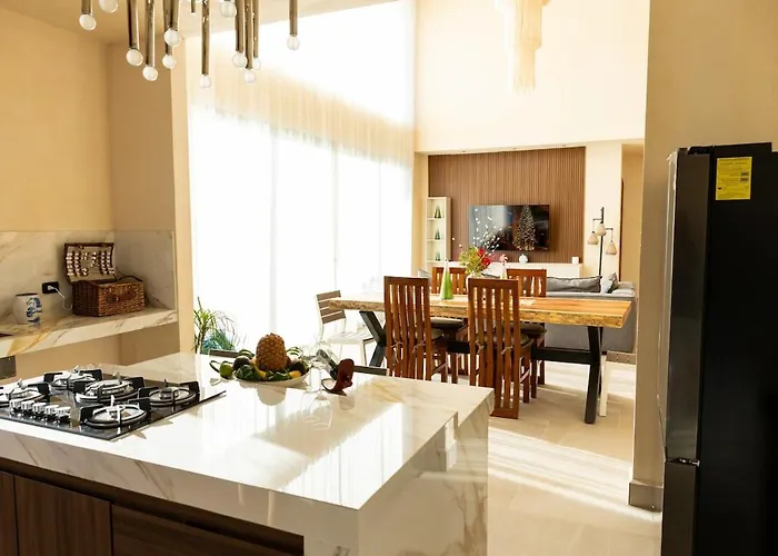 Family House W Private Pool Rooftop & Beachclub Xpu Ha