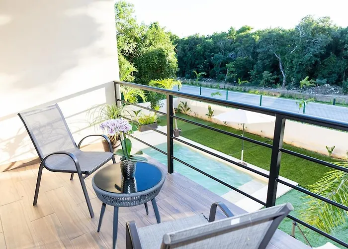 Family House W Private Pool Rooftop & Beachclub Xpu Ha