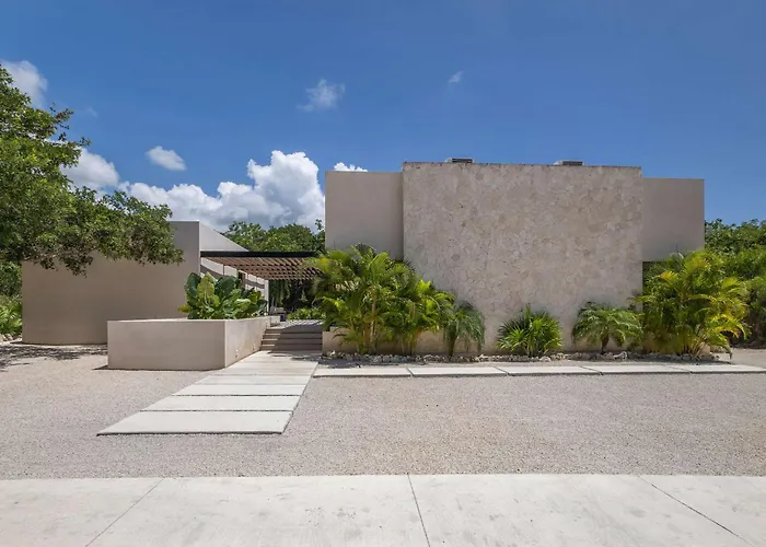 Casa de férias Family House W Private Pool Rooftop & Beachclub Xpu Ha